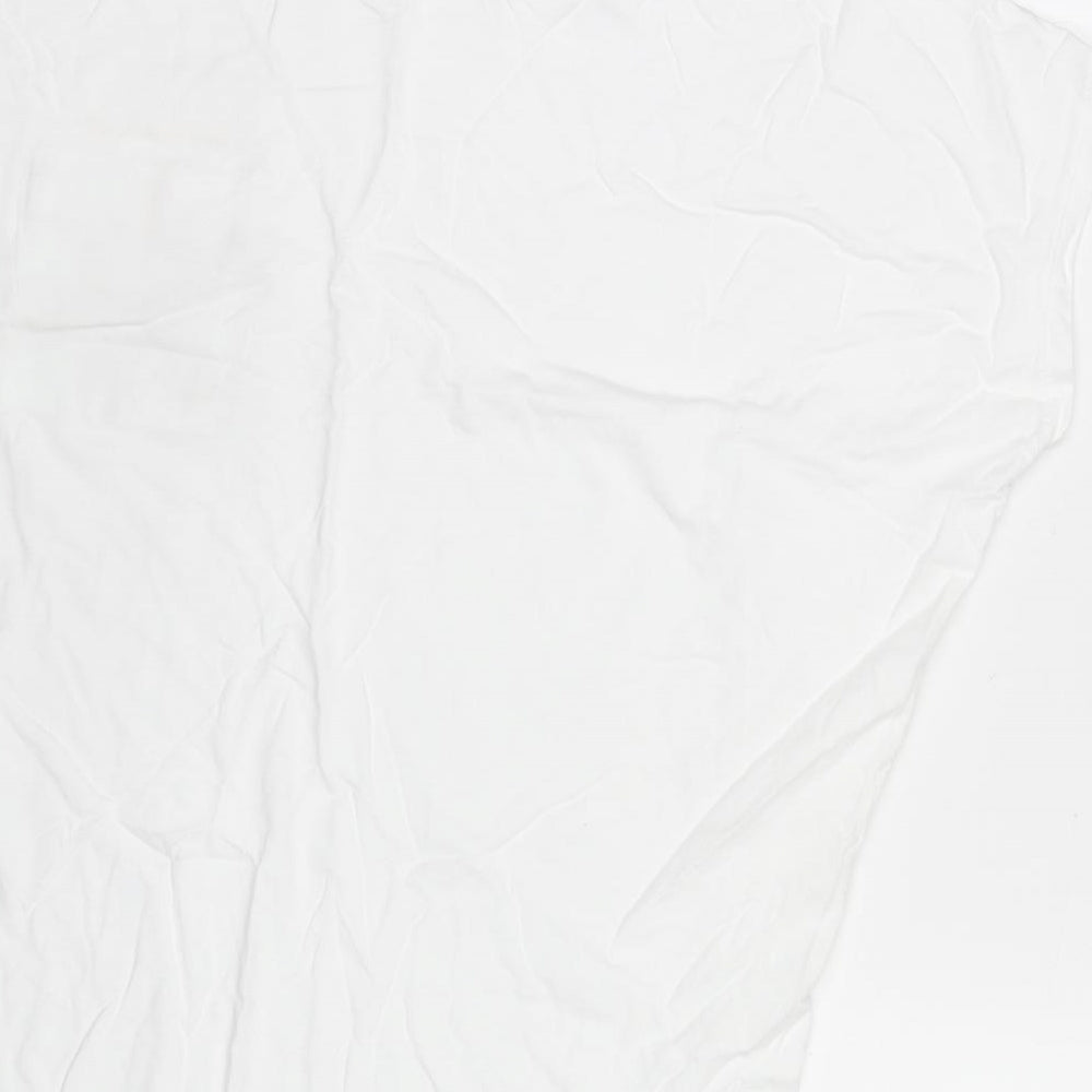Womens UK Size XS Uniqlo White Basic T-Shirt