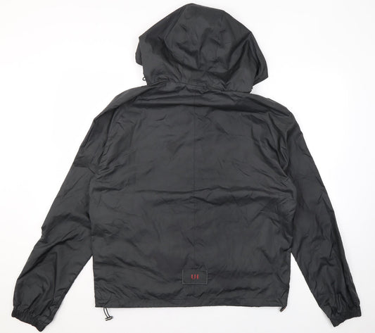 Mens UK Size S UI Grey Rain Coat