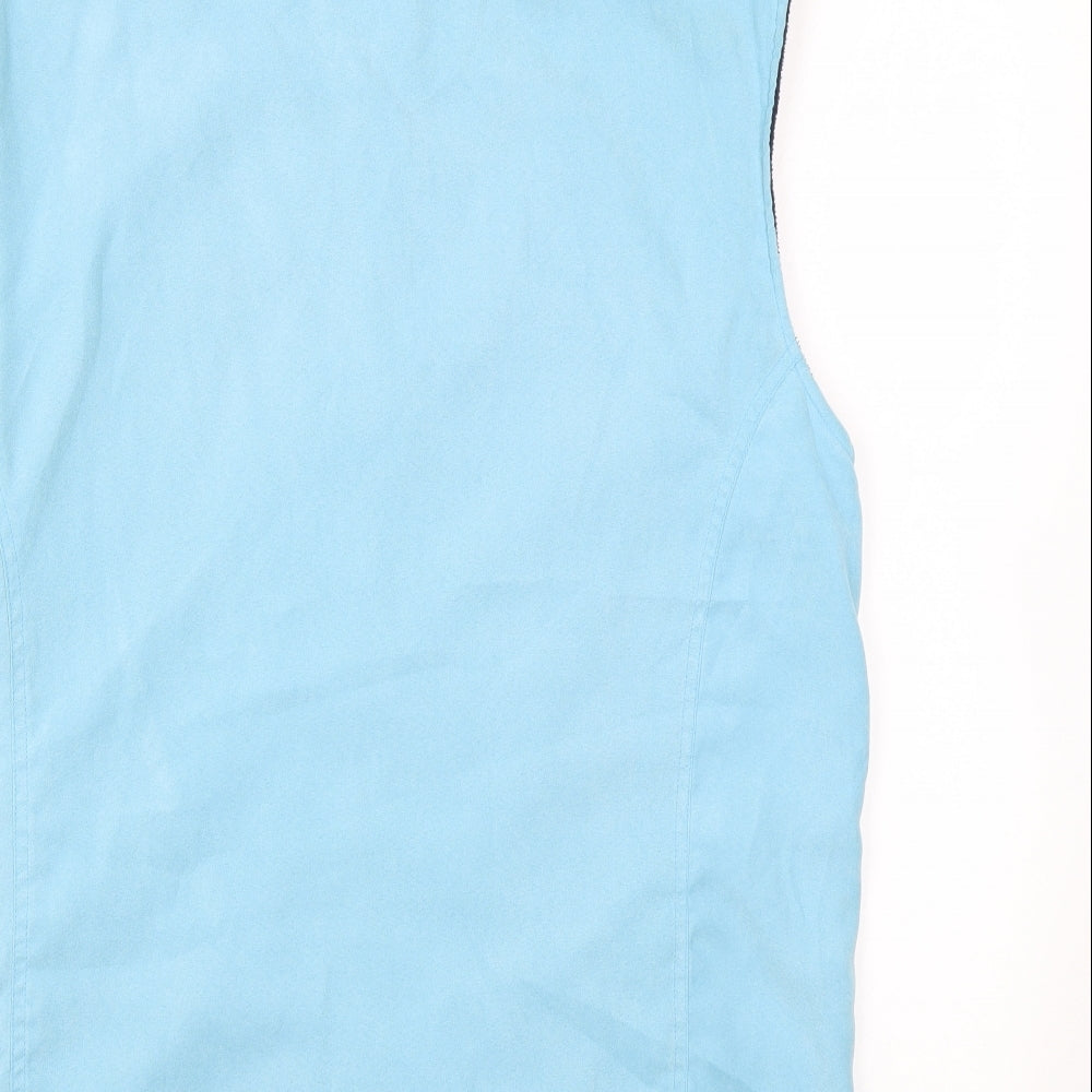 Outdoor Countrywear Womens Blue Gilet Coat Size S Zip