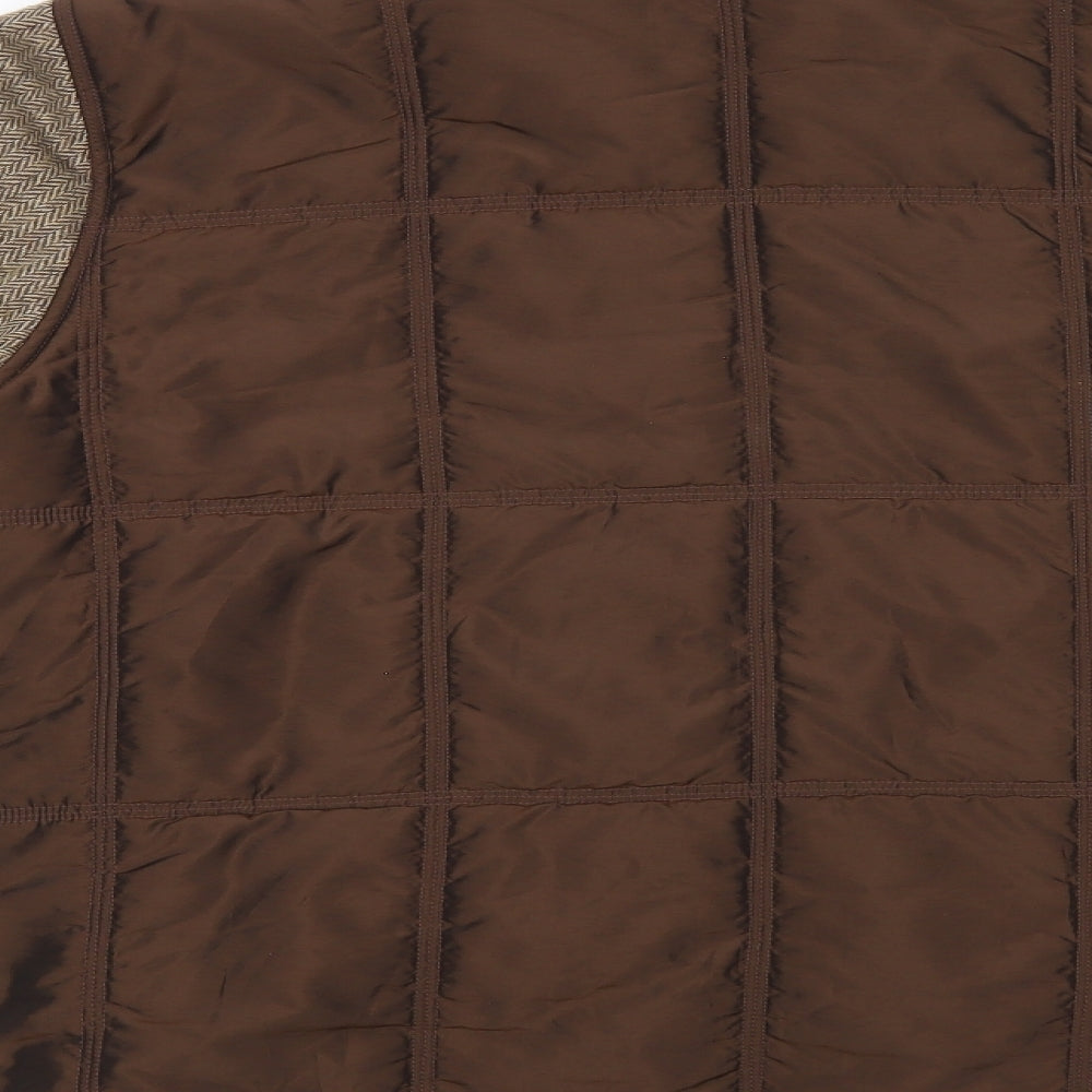 Marie Valois Womens Brown Jacket Coat Size M Zip