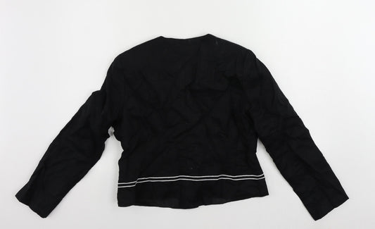 Womens UK Size M Joella Di Marco Black Jacket