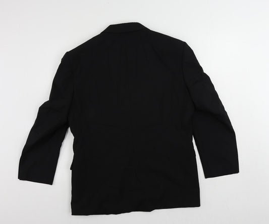 Mens UK Size 38 Taylor & Reece Regular Black Suit Jacket
