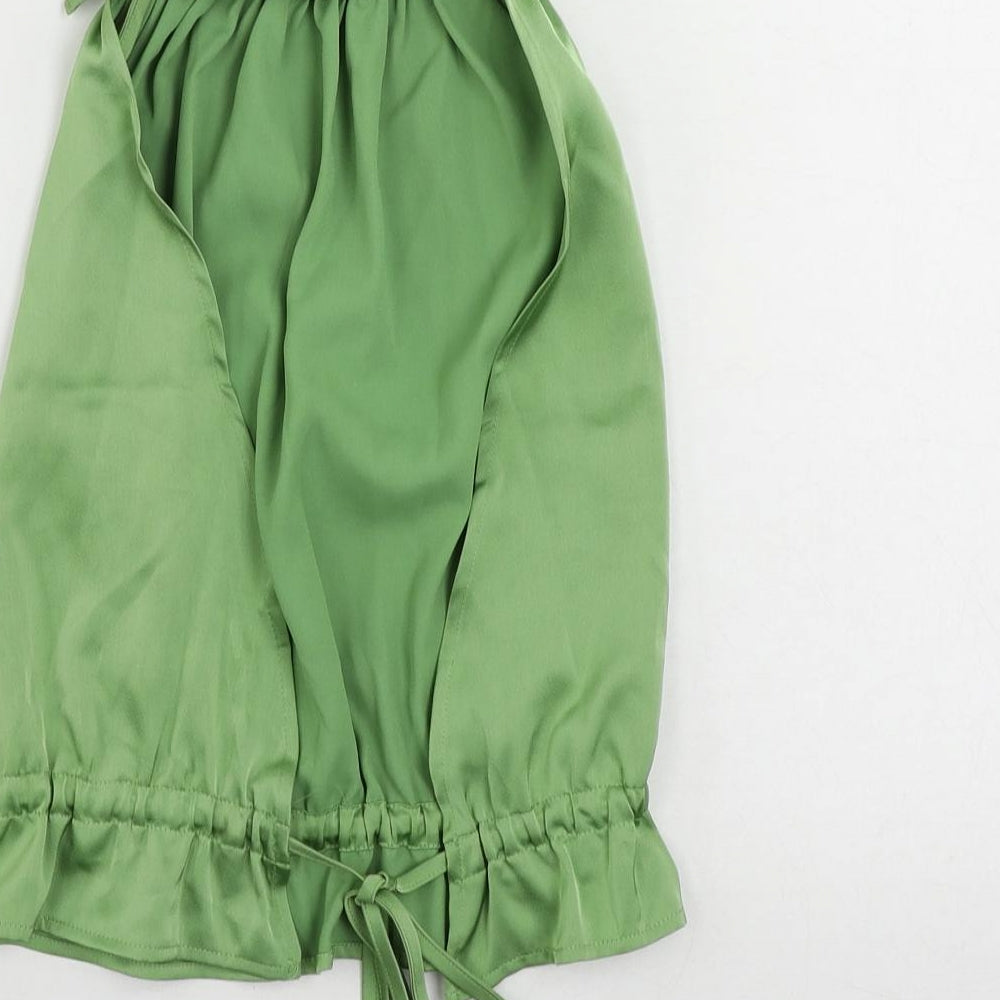 Womens UK Size 14 VILA Green Basic Tank