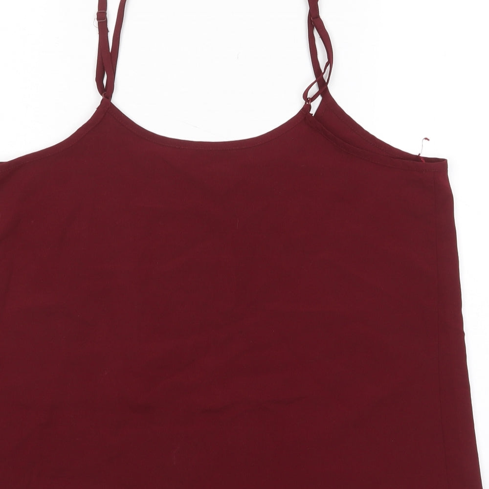 Womens UK Size 14 Select Red Camisole Tank