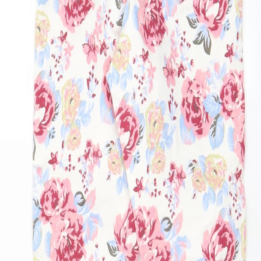 ASOS Womens Multicoloured Cotton Skinny Jeans Size 24 in L26 in Regular Zip - Pockets