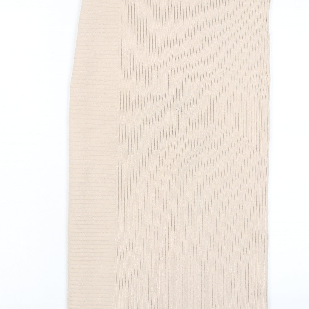 Womens UK Size S Topshop Bandage Knit Skirt