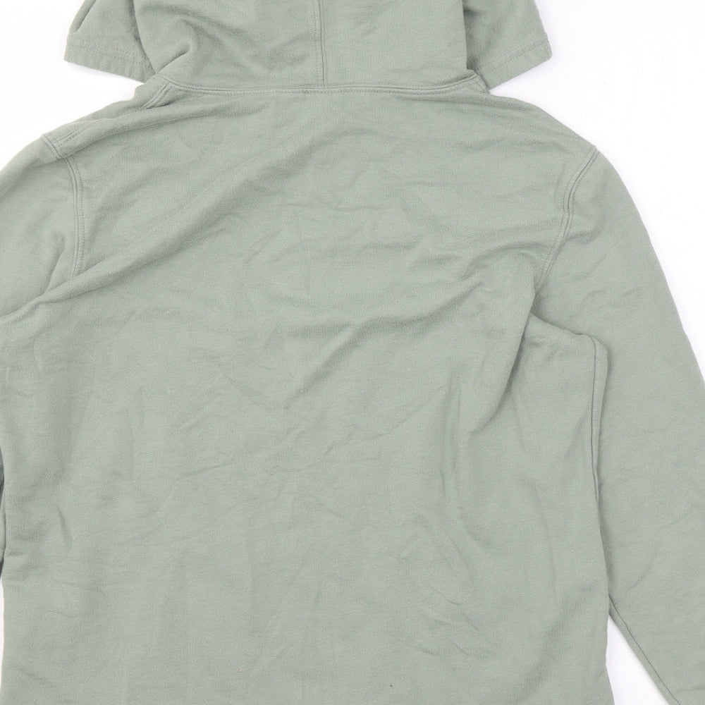 Gap Womens Green Cotton Pullover Hoodie Size XS Pullover