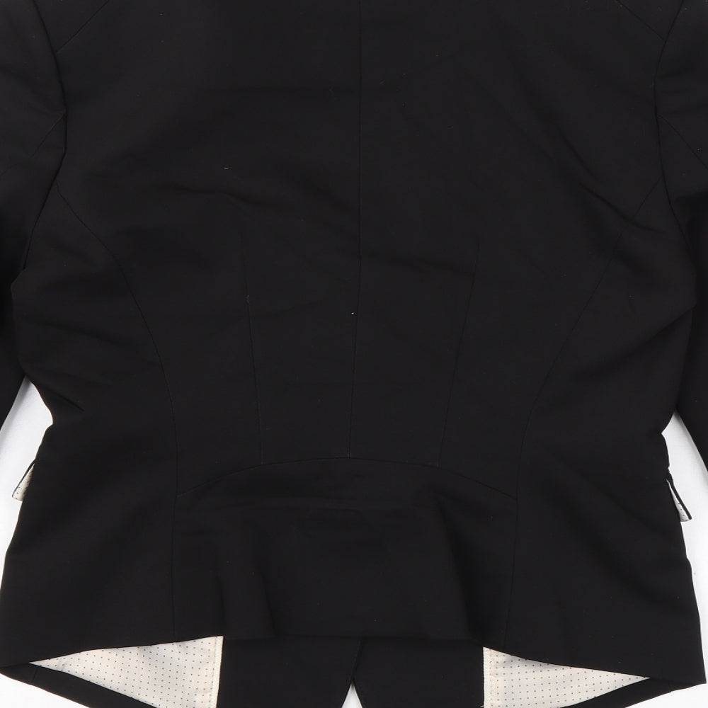 Womens UK Size 8 H&M Black Jacket
