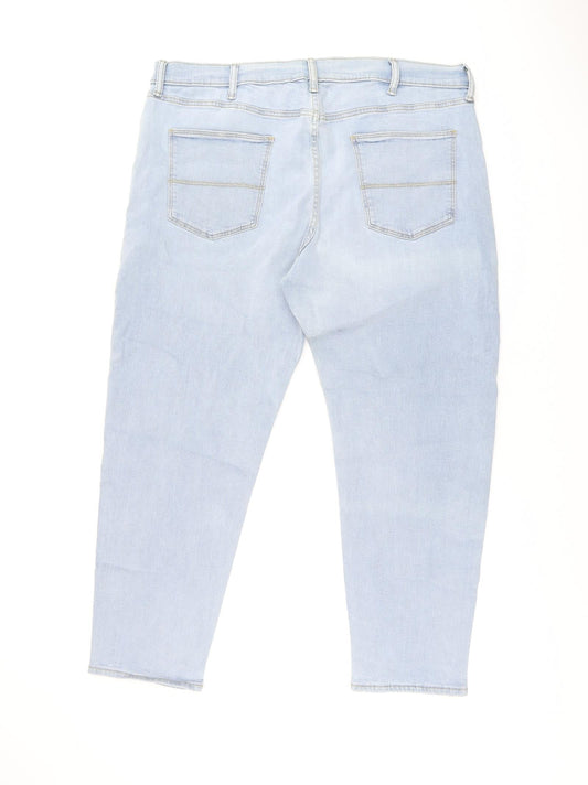 Womens UK Size 40 in Marks and Spencer Regular Fit Skinny Blue Jeans