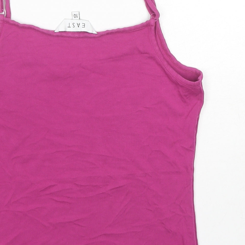 Womens UK Size 10 EAST Pink Camisole Tank