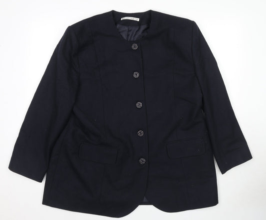 Womens UK Size 20 St Bernard Blue Jacket