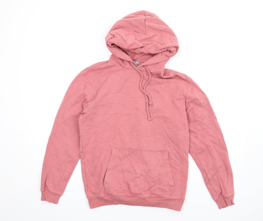 Womens UK Size XS Gap Pink Pullover Hoodie