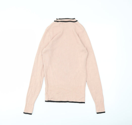 Womens UK Size 10 Marks and Spencer Pink Pullover Jumper