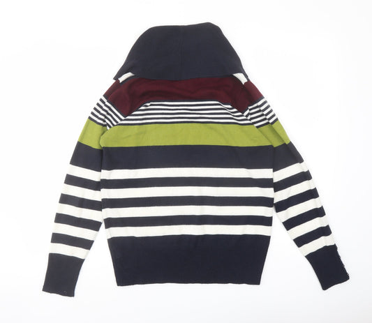 Womens UK Size S EWM Multicoloured Pullover Jumper