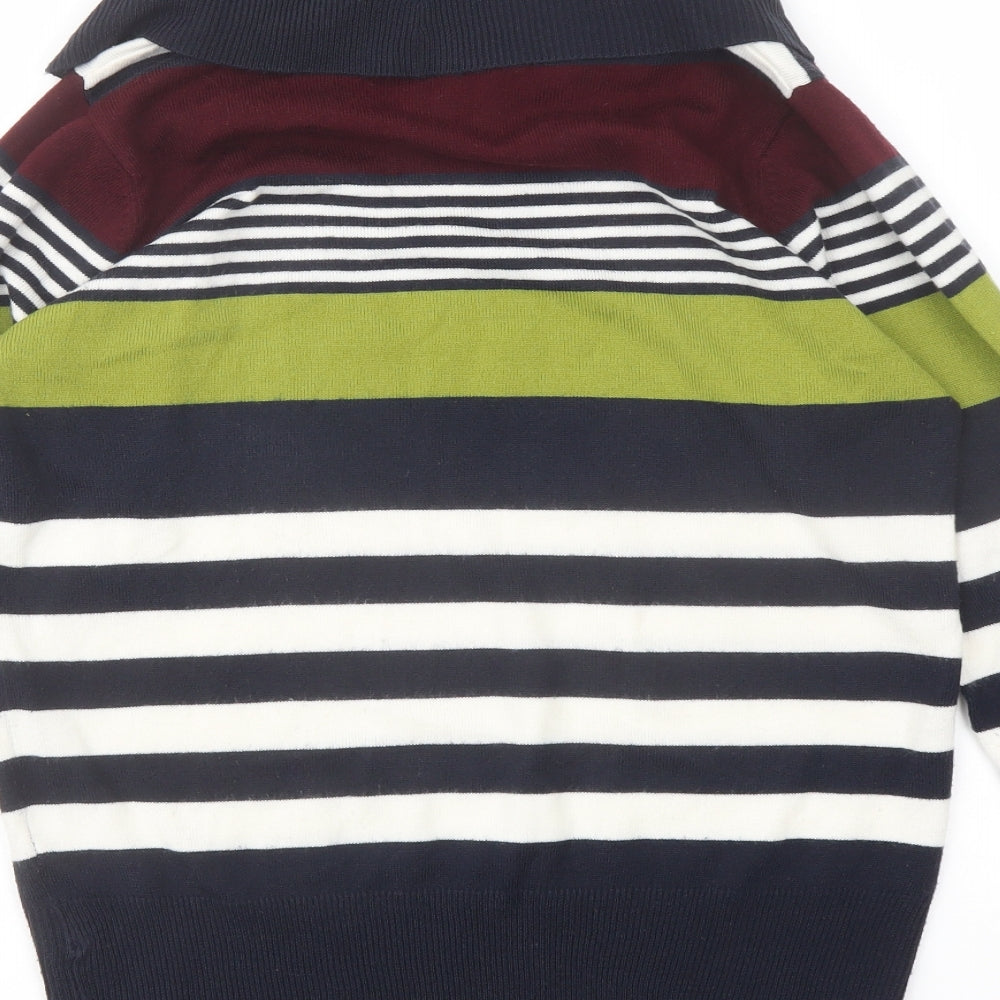 Womens UK Size S EWM Multicoloured Pullover Jumper