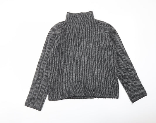 Womens UK Size S Max Studio Grey Pullover Jumper