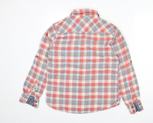 Womens UK Size S JACHS Girlfriend Multicoloured Basic Button-Up
