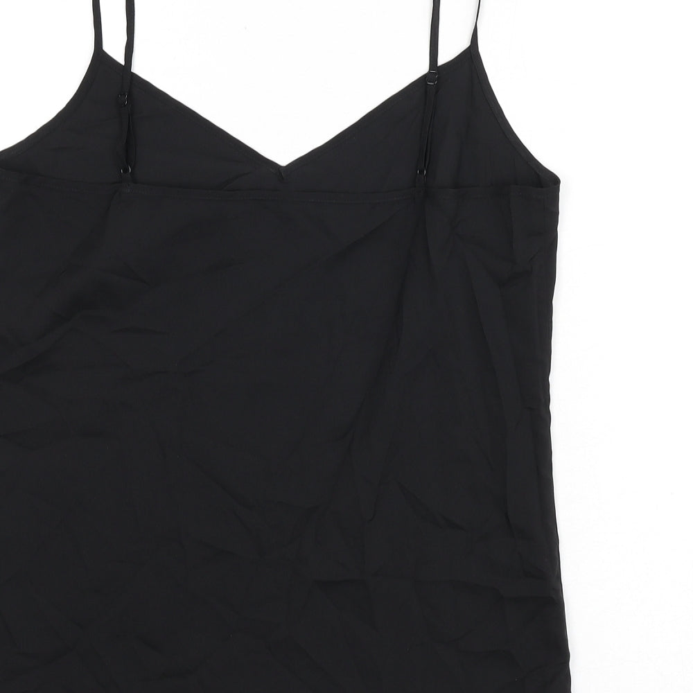 Womens UK Size 10 Marks and Spencer Black Camisole Tank
