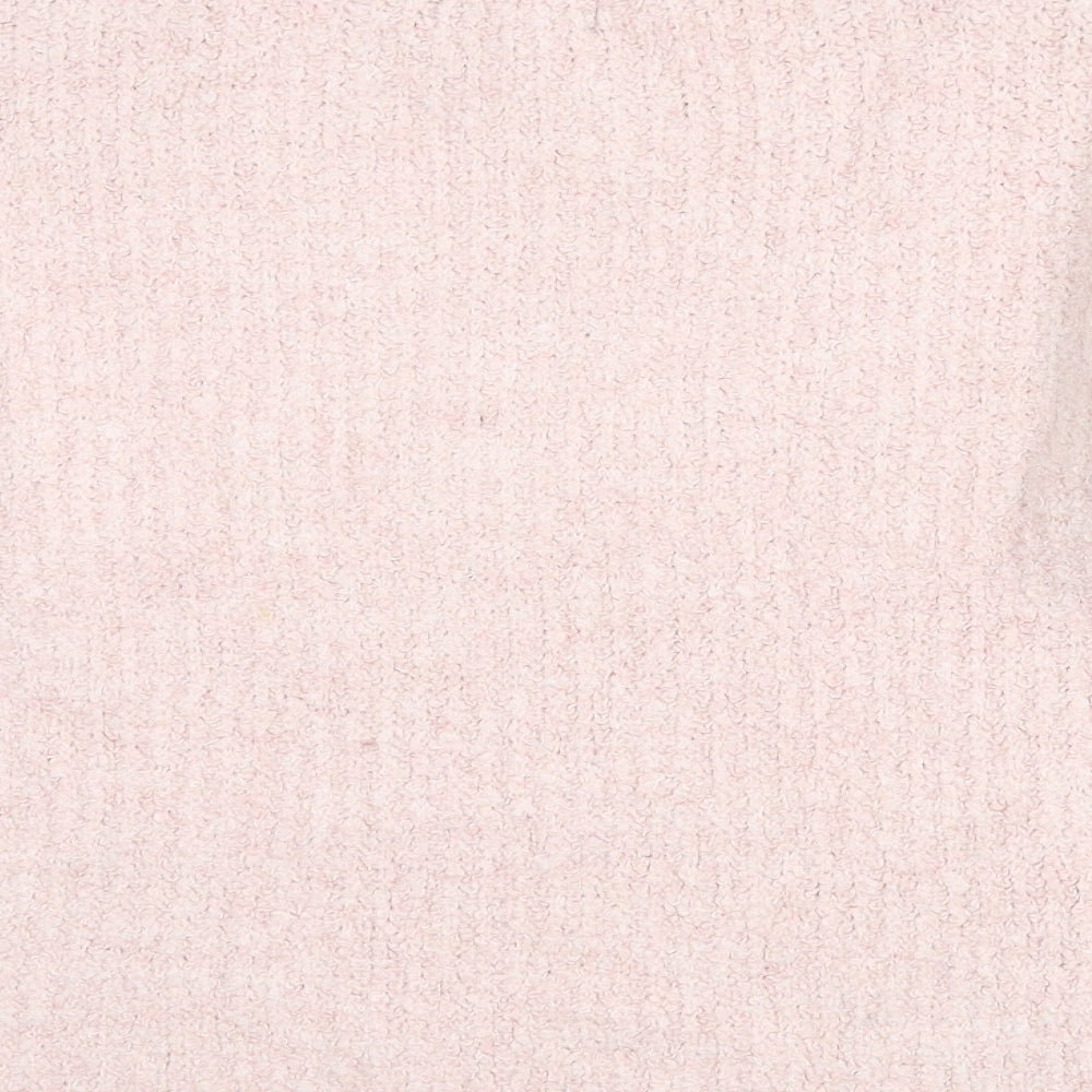 Womens UK Size M Marks and Spencer Pink Pullover Jumper