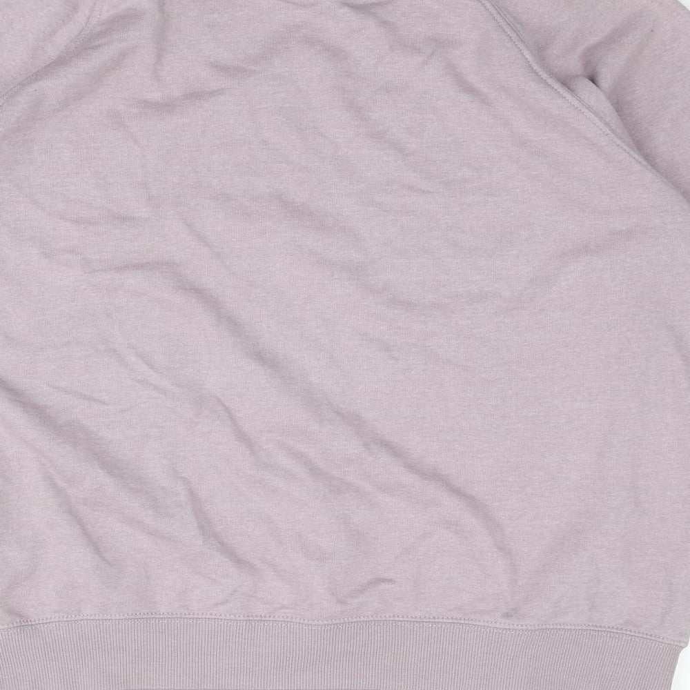 H&M Womens Purple Cotton Pullover Sweatshirt Size S Pullover