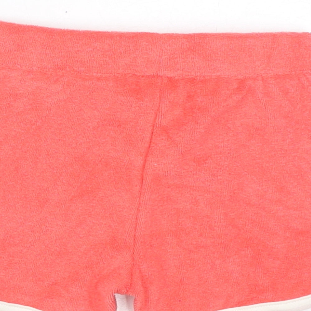 Marks and Spencer Boys Pink Cotton Cropped Trousers Size 3-6 Months Drawstring - Harry Potter, Inside Leg 2in
