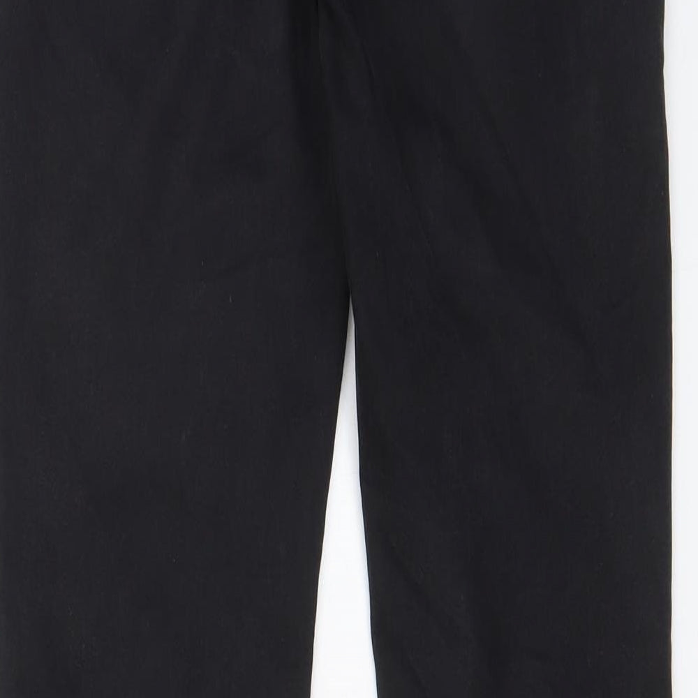 Denim & Co. Womens Black Cotton Skinny Jeans Size 10 L30 in Regular Zip - Pockets