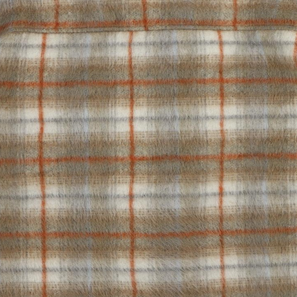 Pull&Bear Womens Brown Plaid Jacket Size S Button - Oversized