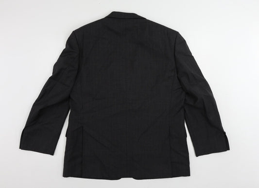 Mens UK Size 42 Marks and Spencer Regular Grey Suit Jacket
