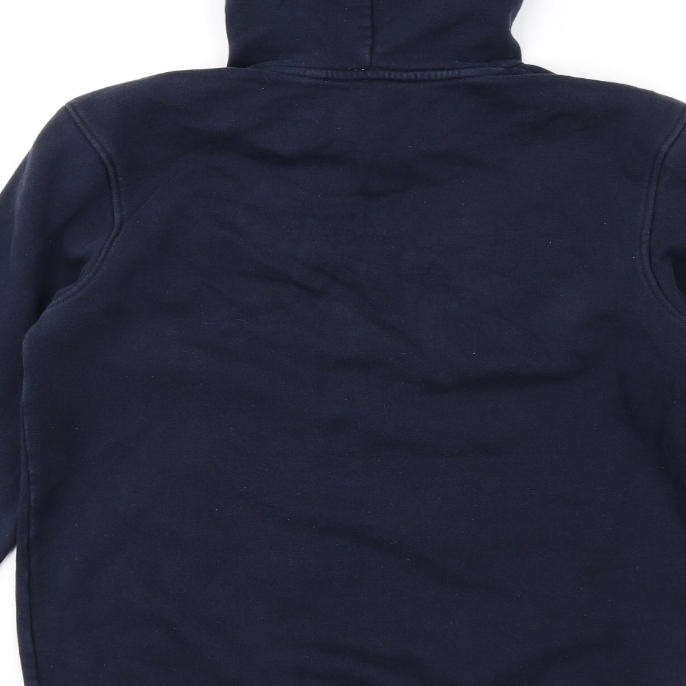 Mens UK Size M NEXT Blue Pullover Hoodie