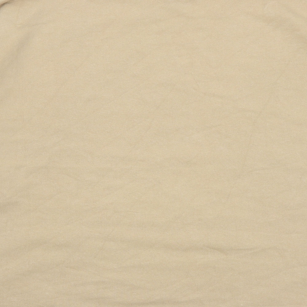 Mens UK Size M Pull&Bear Brown Pullover Sweatshirt