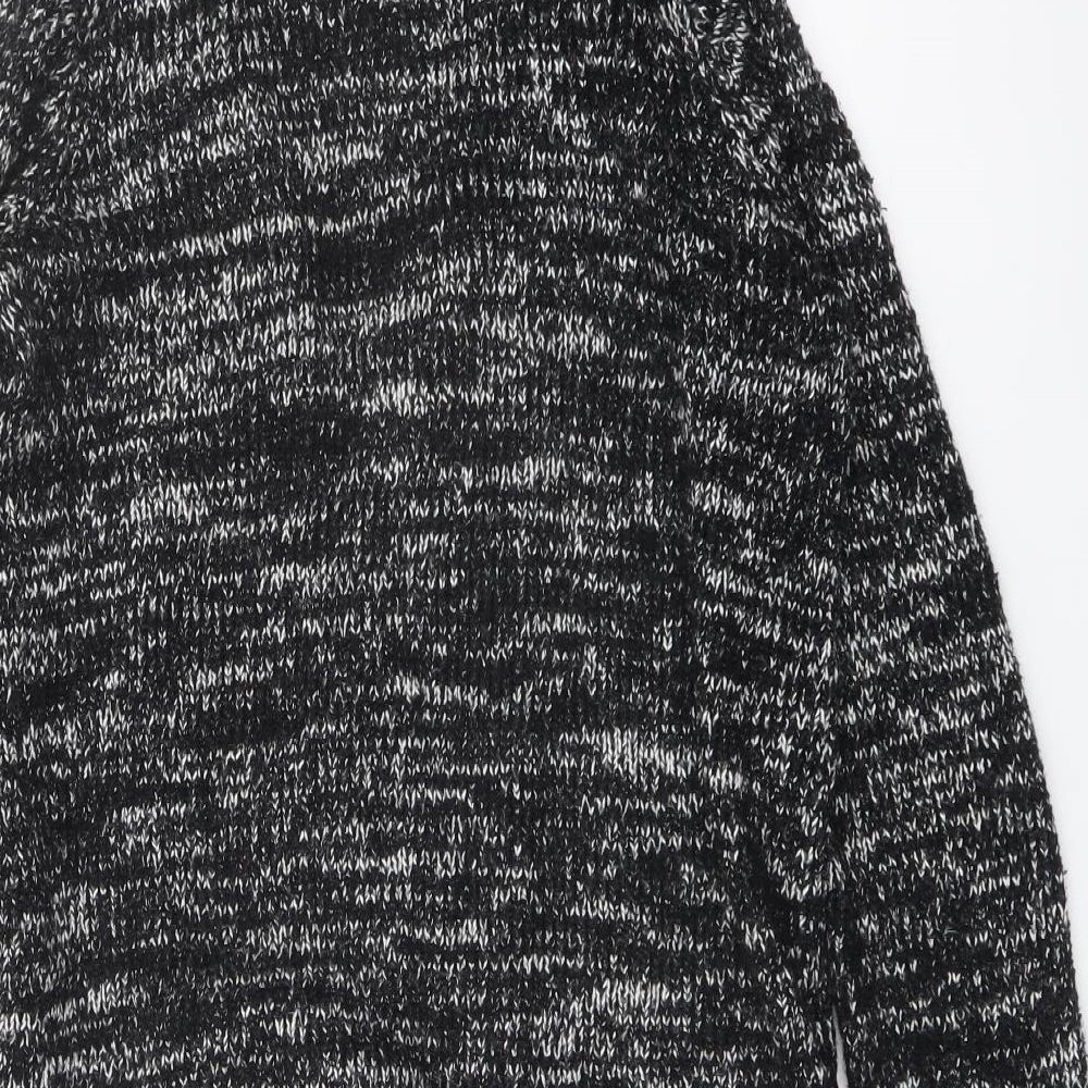 Levi's Womens Black V-Neck Acrylic Cardigan Jumper Size XS