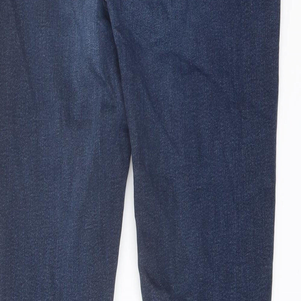 Womens UK Size 12 Marks and Spencer Regular Fit Skinny Blue Jeans