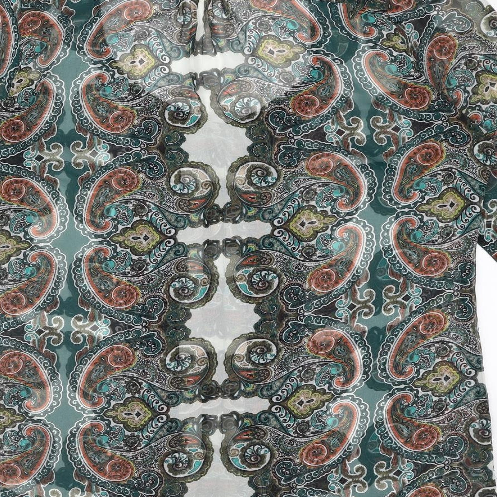 Womens UK Size 14 Marks and Spencer Multicoloured Tunic Blouse