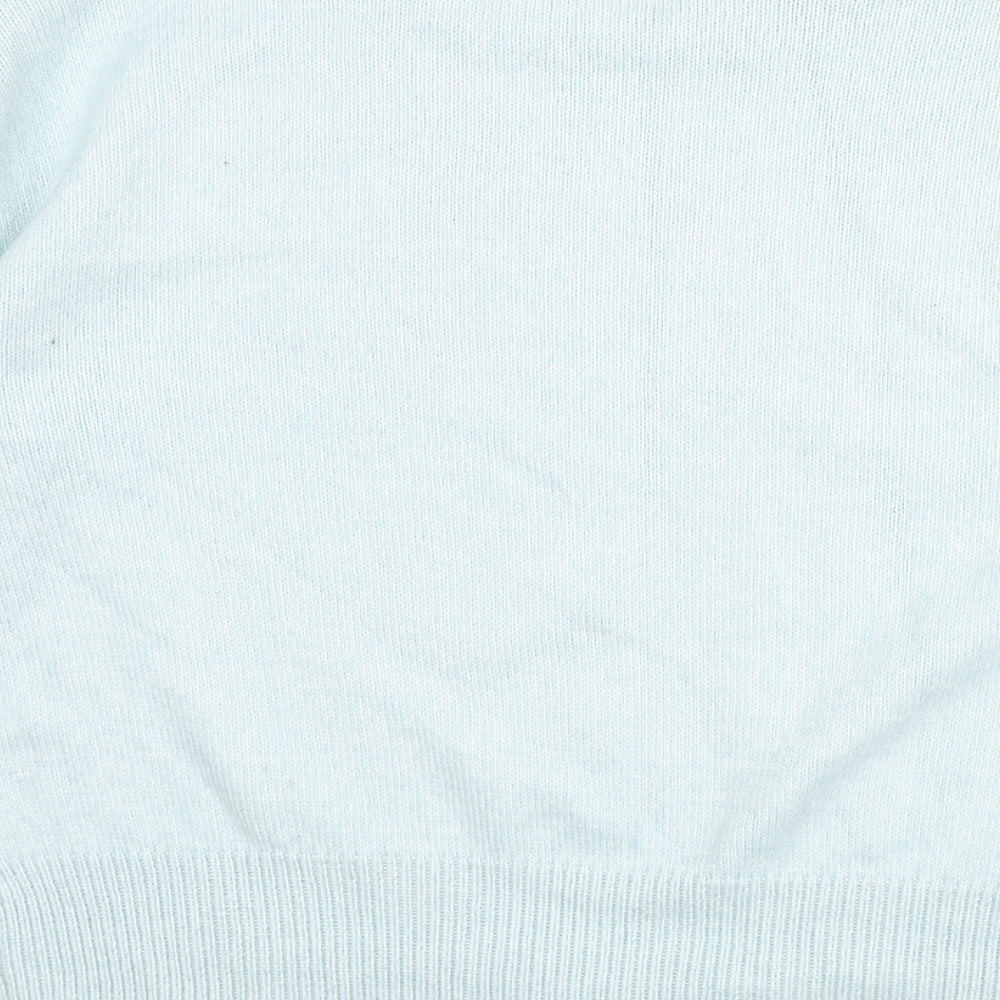 Womens UK Size M Marks and Spencer Blue Pullover Jumper