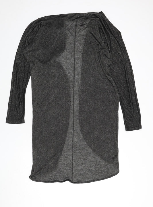 Womens UK Size S H&M Black Cardigan Jumper