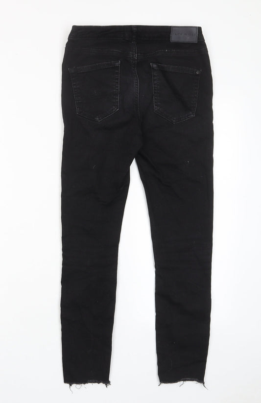 Womens UK Size 27 in Jack Wills Regular Fit Skinny Black Jeans