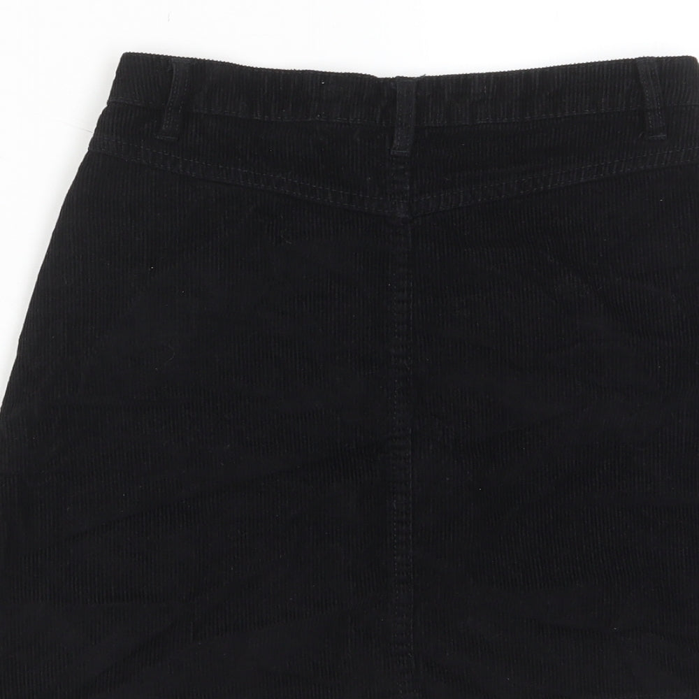 Womens UK Size 6 Denim & Co. A-Line Canvas Skirt