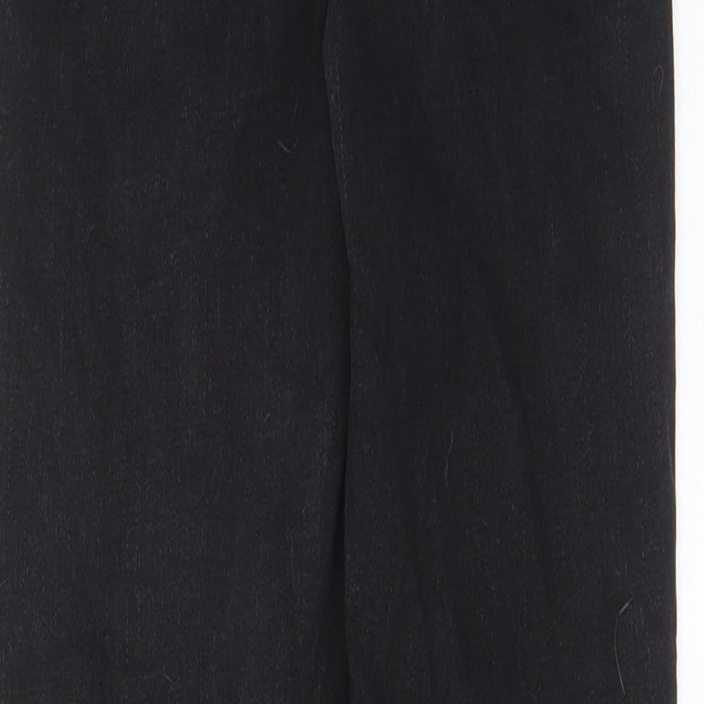 Denim & Co. Womens Black Cotton Skinny Jeans Size 8 L27 in Regular Zip - Pockets