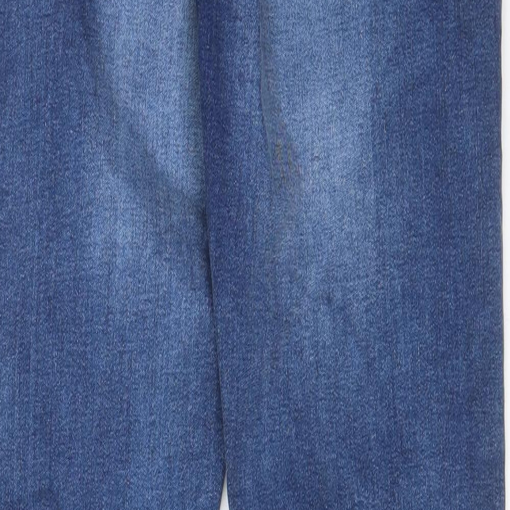 Denim & Co. Mens Blue Cotton Skinny Jeans Size 30 in L32 in Regular Zip - Pockets