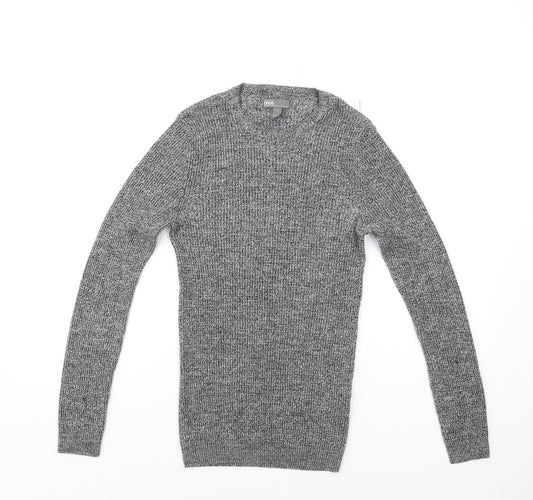 Mens UK Size S ASOS Grey Pullover Jumper