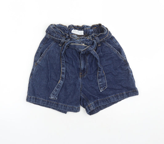 Womens UK Size 6 Denim & Co. Regular Fit Mom Shorts