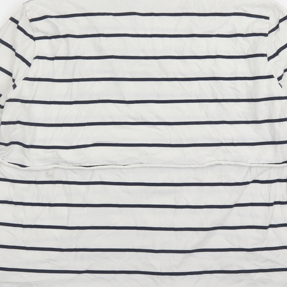 Womens UK Size 12 ASOS White Basic T-Shirt
