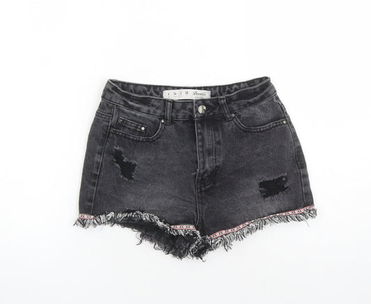 Womens UK Size 6 Denim & Co. Regular Fit Cut-Off Shorts