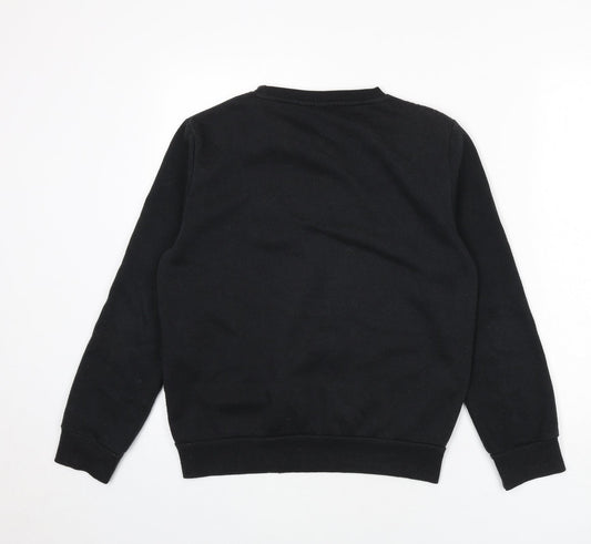 Womens UK Size 6 Disney Black Pullover Sweatshirt