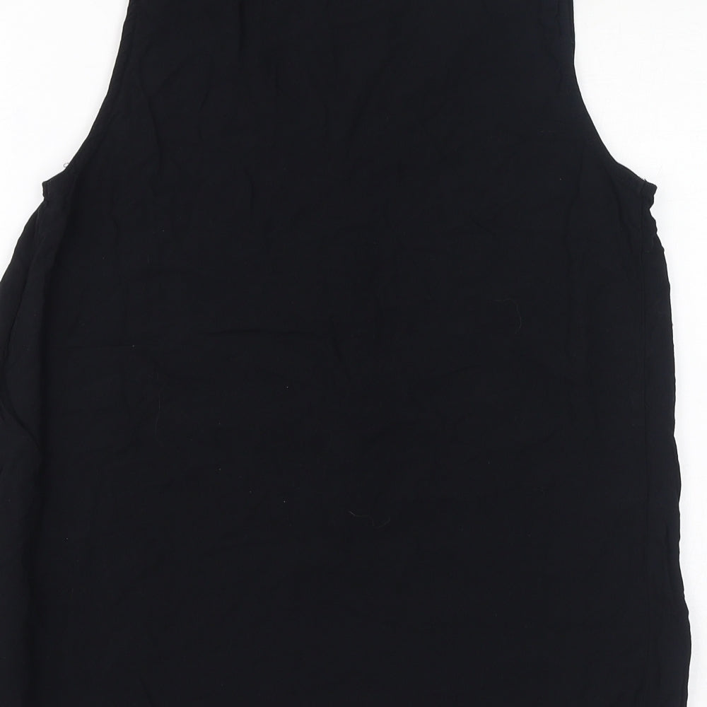 Womens UK Size M VERO MODA Black Basic Tank