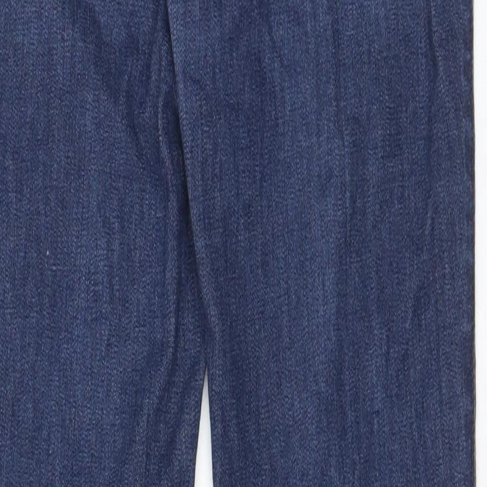 Hollister Womens Blue Cotton Skinny Jeans Size 28 in L31 in Regular Zip - Pockets