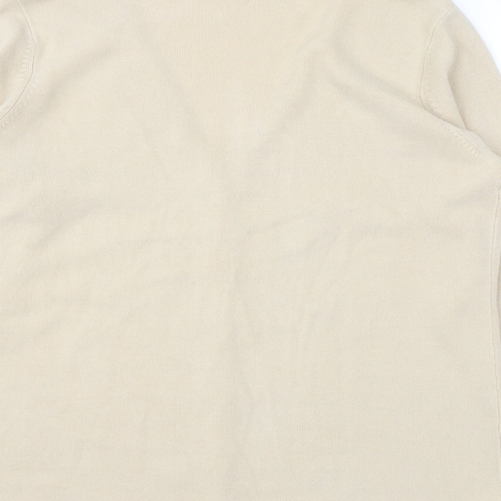 Womens UK Size M Bonmarché Beige Cardigan Jumper