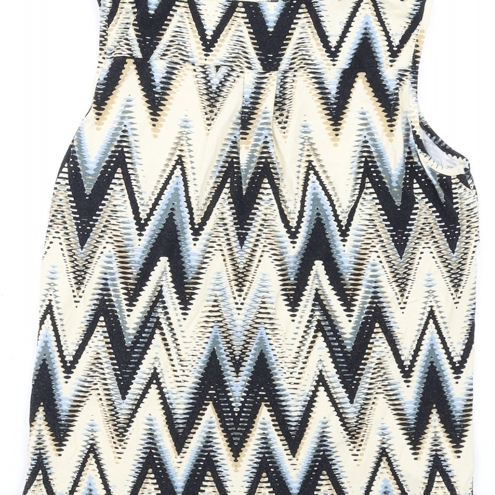 Womens UK Size 10 M&Co Multicoloured Camisole Tank