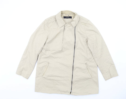 Womens UK Size XL Zara Beige Jacket