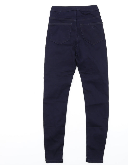 Womens UK Size 6 Marks and Spencer Regular Fit Skinny Blue Jeans